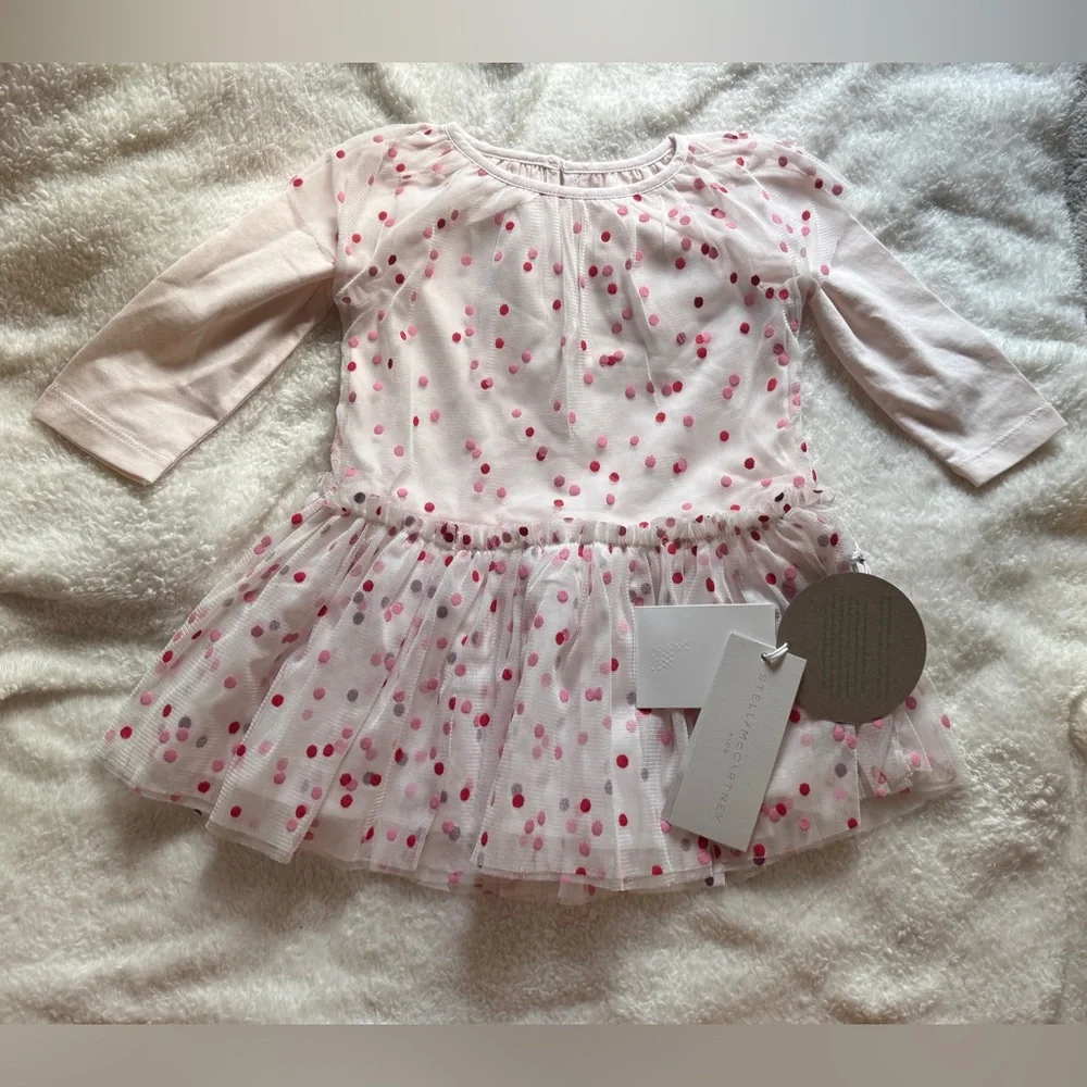STELLA MCCARTNEY !NEW! Baby Girl's 2-Piece Tulle Dress & Bloomers Set